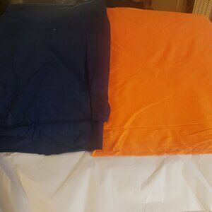 Navy & Orange Sports Scarves(set)